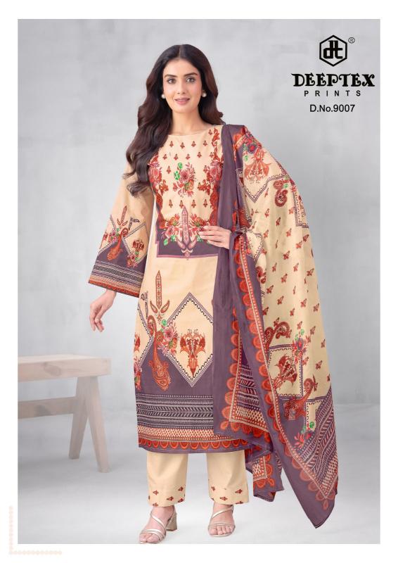 Deeptex roohi zara vol-9 cotton dress material wholesale shop